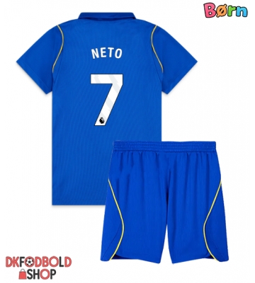 Chelsea Pedro Neto #7 Hjemmebanesæt Børn 2026-27 Kort ærmer (+ korte bukser)
